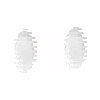 PIATTO PIANO 21,5 BIANCO FIORI JASMIN