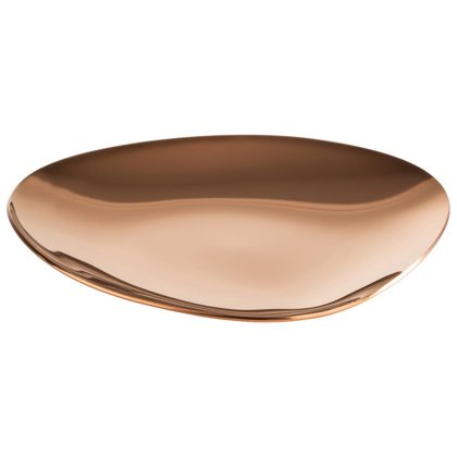 SET 4 PIATTINI COL.RAME 9cm.PEBBLES
