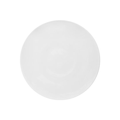PIATTO PIANO 27cm SILK BIANCO TOGNANA