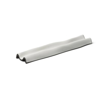 TEGOLA ONDULATA LIMITS BLACK 27x6x2cm