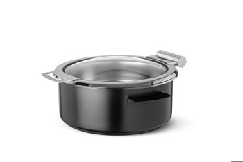 CHAFING DISH TONDO INDUZ.33 NERO COSMO
