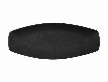 PIATTO RETTANGOLARE 39x15     NERO JAP