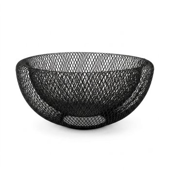 CESTA ALTA RETE 30xH15 CARBONE CALEIDO