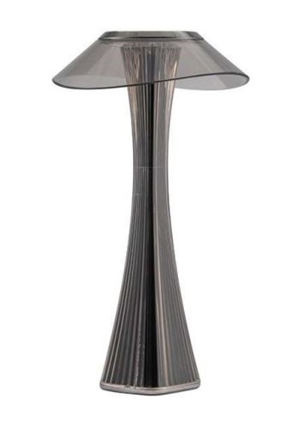 LAMPADA A LED PLISSE' ANTRACITE ASTREO