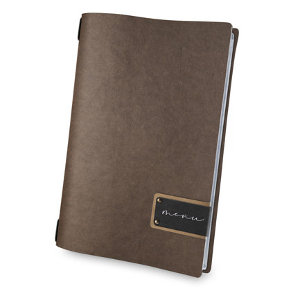 P/MENU ECOMODA A4 PATCH MENU MARRONE
