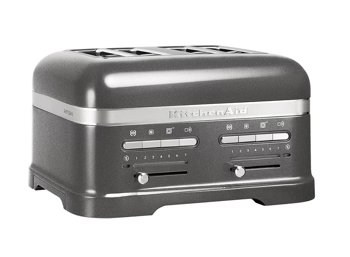 TOSTAPANE 4P ARTISAN ARGENTO MEDAGLIA