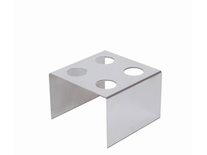 SUPPORTO INOX DISPLAY x 4 CONI diam3cm