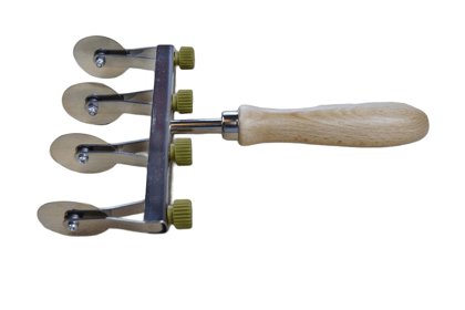 ROTELLA T/PASTA 4 LAME LISCE 3,6 cm