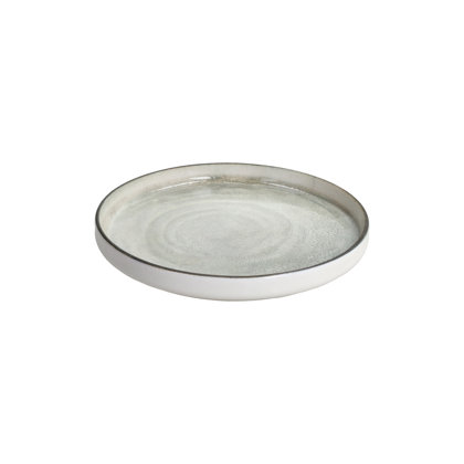 PIATTO EDGE 20cm BLOOM RAKU TOGNANA