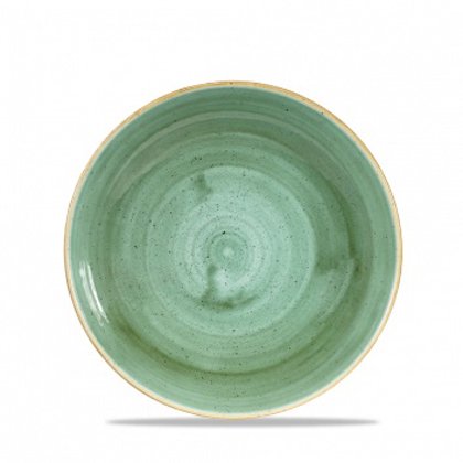 PIATTO FONDO COUP 25 VERDE S.STONECAST