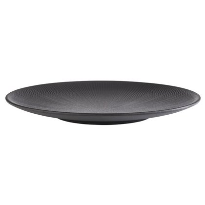 PIATTO ESP.BUFFET NERO 33cm.MELAMINA