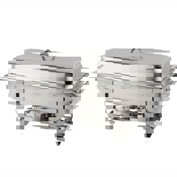 CHAFING DISH RETT. 2 FUOCHI ECONOMICO