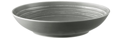PIATTO FONDO 21 cm.PEARL GREY TERRA