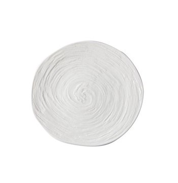 PIATTO PIANO 21 GOURMET BIANCO MATRIX