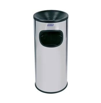 PATTUMIERA C/POSACENERE 30L Ø25×H65cm