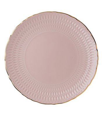 SOTTOPIATTO 32 ROSA F/ORO CONTESSA