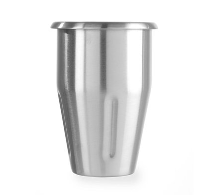 BICCHIERE INOX 0,5lt.xMILKSHAKER HENDI