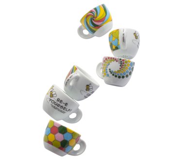 C/6 TAZZA CAPPUCCIO EDEX C/P.BEE HAPPY