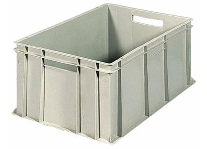 CASSA PLAST. 60x40x29 M/P.GRIGIA NORDC