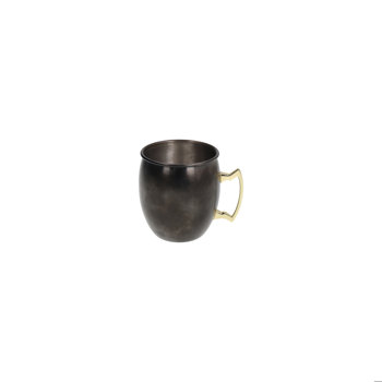 MUG MOSKOW MULE 52,5cl BLACK & GOLD