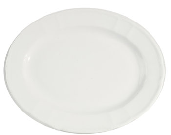 PIATTO OVALE 32 forma32 BCO ROYAL 3234