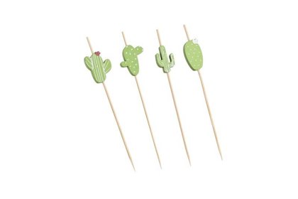 C/100 STECCHI CACTUS MISTI 12cm.BAMBOO