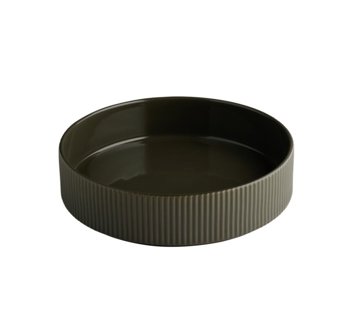 ESPOSITORE BUFFET Ø23×6h THE GRID BROWN