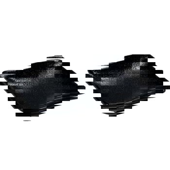 PIATTINO ONDE FINGER 9x7 RUPIS NERO