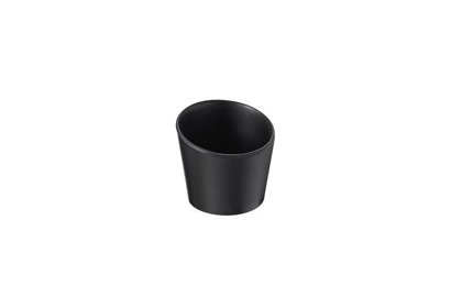 BICCHIERINO FINGER NERO MELAMINA 7x6