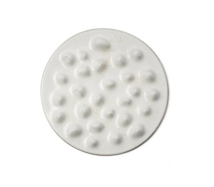 PIATTO ROCCE DOLMEN WHITE Ø21cm