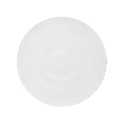PIATTO PIANO 31cm SILK BIANCO TOGNANA