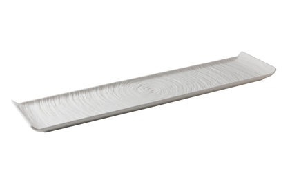 PIATTO RETTAN.48x10 GOURMET BCO MATRIX