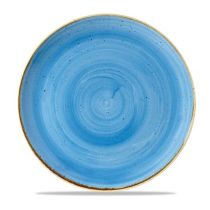 PIATTO PIANO COUP 29 BLU STONECAST