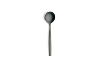 CUCCHIAIO DOLCE 18/10 ATLANTIDA ICE BLACK COMAS