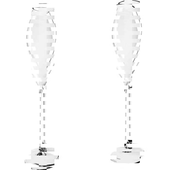 CALICE FLUTE PERLAGE 24cl. TRASPAR.*PO