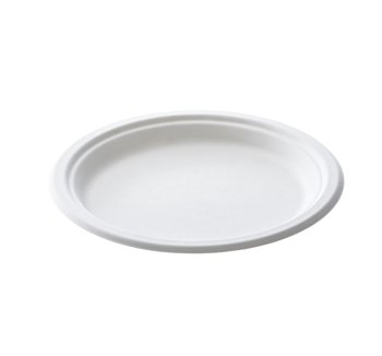 C/50 PIATTO TONDO 22,5cm. POLPA BIANCO NO PFAS