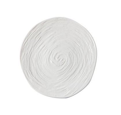 PIATTO PIANO 17 GOURMET BIANCO MATRIX