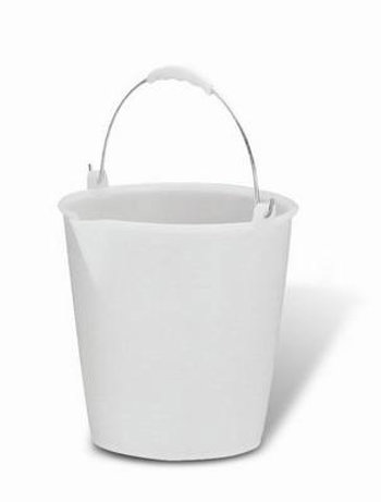 SECCHIO C/BECCO 15LT. BIANCO GIGAN