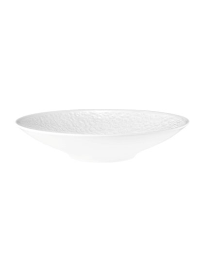 PIATTO FONDO COUP 26cm BIANCO NORI C/PIENO RILIEVO