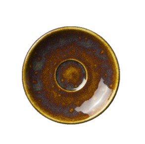 PIATTINO 15 AURORA VESUVIUS AMBER