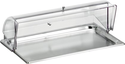 VASSOIO PASTICCERIA GN 1/1 INOX BUFFET