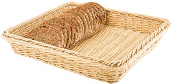 CESTINO PANE GN 1/2 POLY-RATTAN