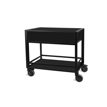CARRELLO SERVIRE INDUSTRIAL NERO C/CAS