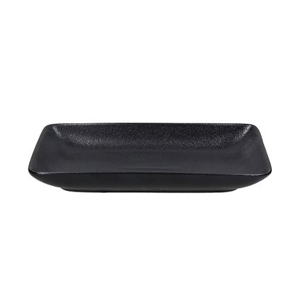 PIATTO RETTANG.21x13 NERO JAP