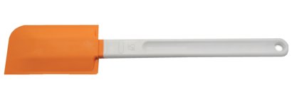 SPATOLA T/GOMMA ARANCIO 32cm.