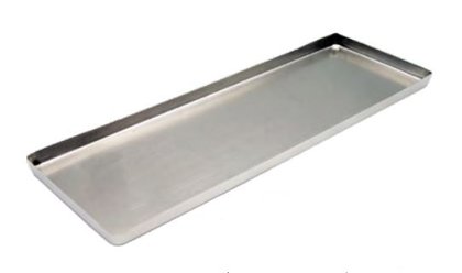 VASSOIO RETTANGOLARE 27x9 INOX