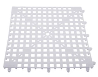 TAPPETINO GRIGLIA INC.33x33 B.CA