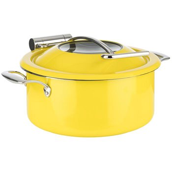 CHAFING DISH GIALLO 30cm.ORBIT 4L INDUZ.