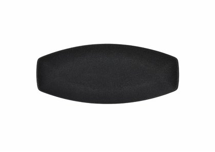 PIATTO RETTANGOLARE 30x13     NERO JAP