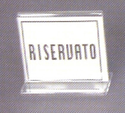 SEGNAPOSTO RISERVATO 60x55 LMP